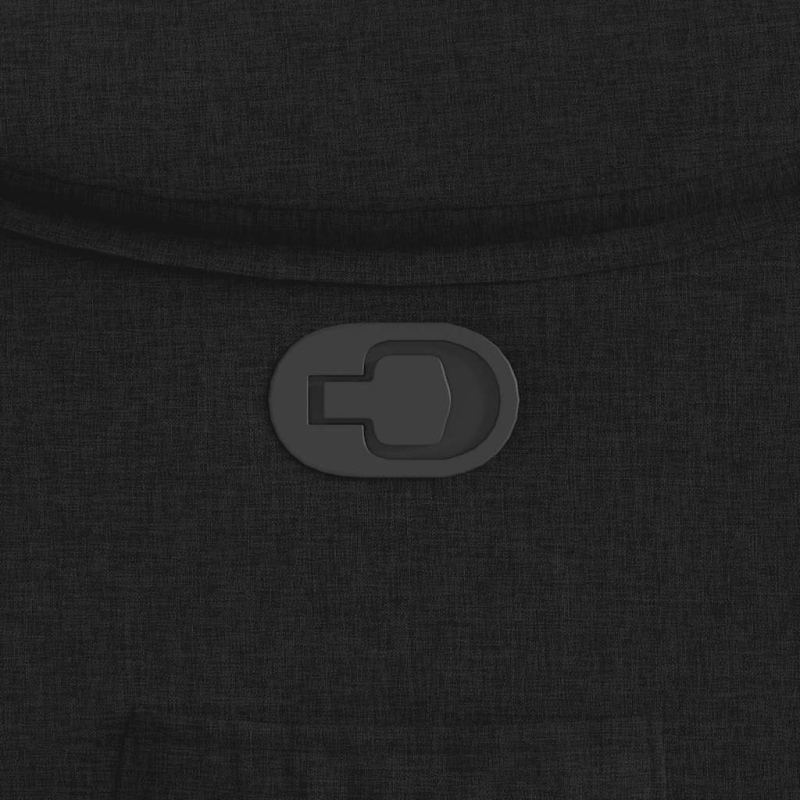 Relaxsessel Schwarz Stoff