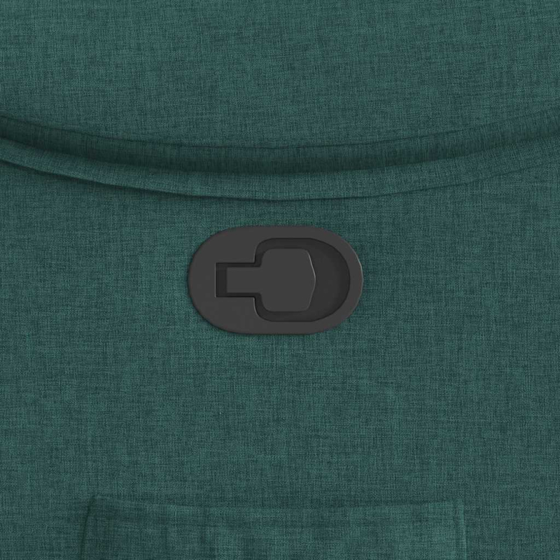 Relaxsessel Dunkelgrün Stoff