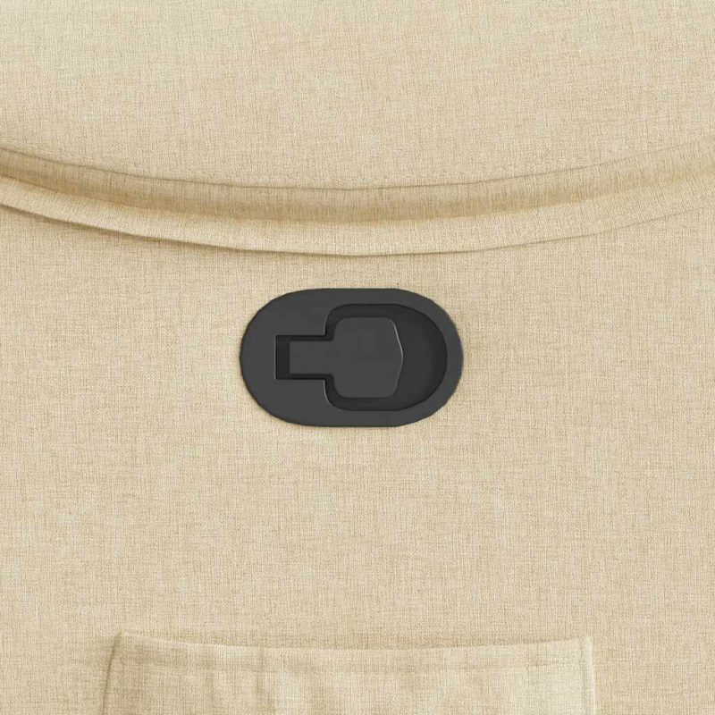 Relaxsessel Creme Stoff