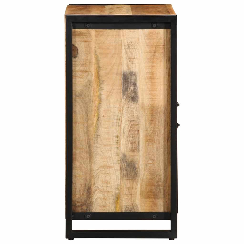 Sideboard 55x35x70 cm Raues Mangoholz