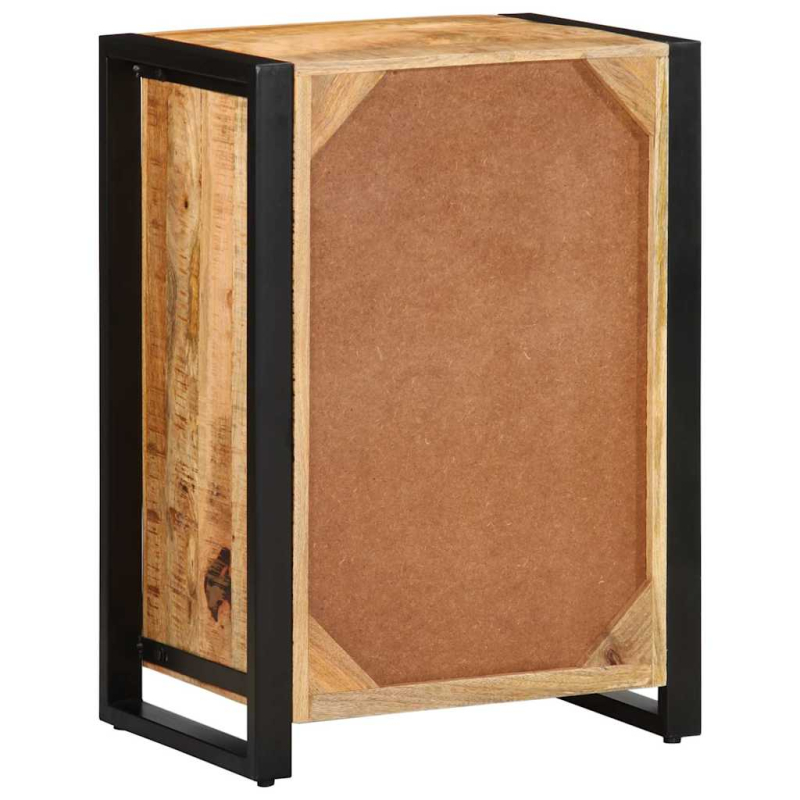 Schubladenschrank 50x35x70 cm Raues Massivholz Mango
