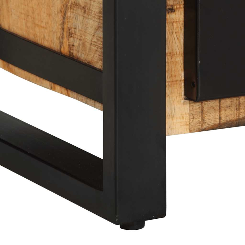 Schubladenschrank 50x35x70 cm Raues Massivholz Mango
