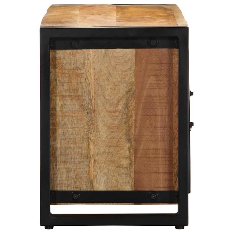 TV-Schrank 100x30x40 cm Massivholz Mango