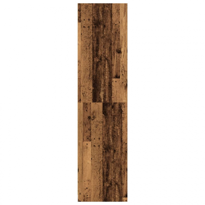 Kleiderschrank Altholz-Optik 30x50x200 cm Holzwerkstoff