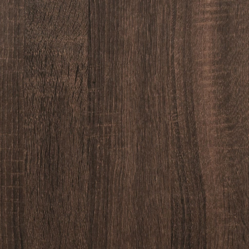 Kleiderschrank Braun Eiche-Optik 100x50x200 cm Holzwerkstoff