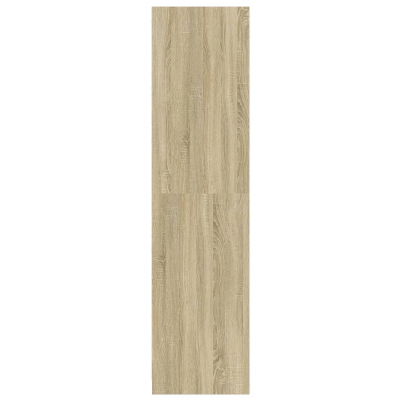 Kleiderschrank Sonoma-Eiche 80x50x200 cm Holzwerkstoff