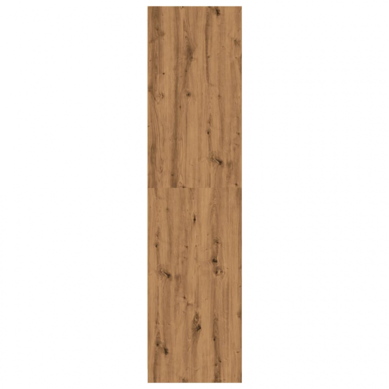 Kleiderschrank Artisan-Eiche 80x50x200 cm Holzwerkstoff
