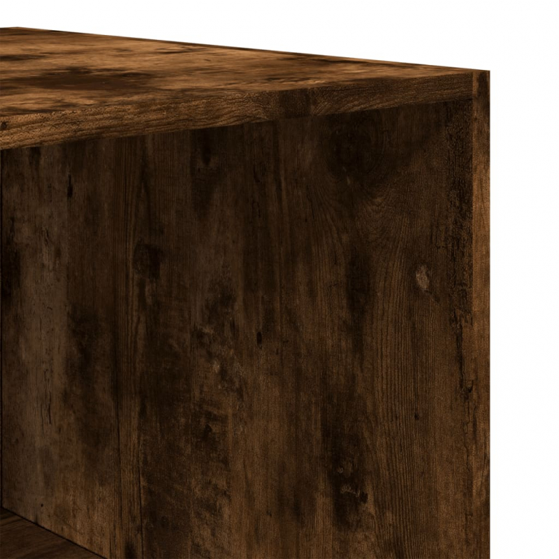 Kleiderschrank Räuchereiche 100x50x200 cm Holzwerkstoff