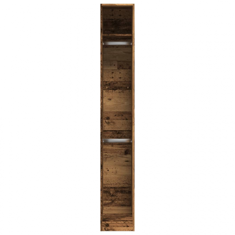 Kleiderschrank Altholz-Optik 30x50x200 cm Holzwerkstoff