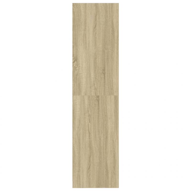 Kleiderschrank Sonoma-Eiche 80x50x200 cm Holzwerkstoff