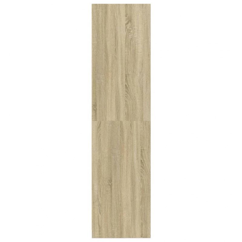 Kleiderschrank Sonoma-Eiche 100x50x200 cm Holzwerkstoff