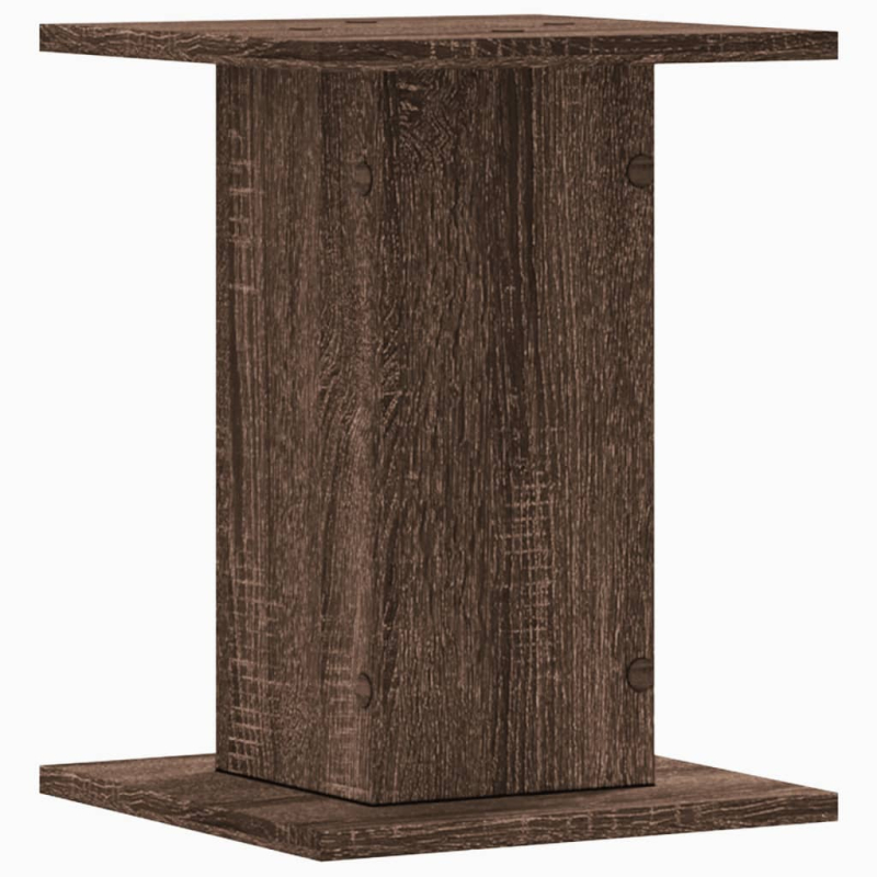 Pflanzenständer 2 Stk. Eichen-Optik 30x30x40 cm Holzwerkstoff
