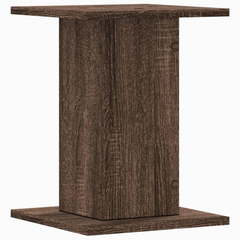 Pflanzenständer 2 Stk. Eichen-Optik 30x30x40 cm Holzwerkstoff