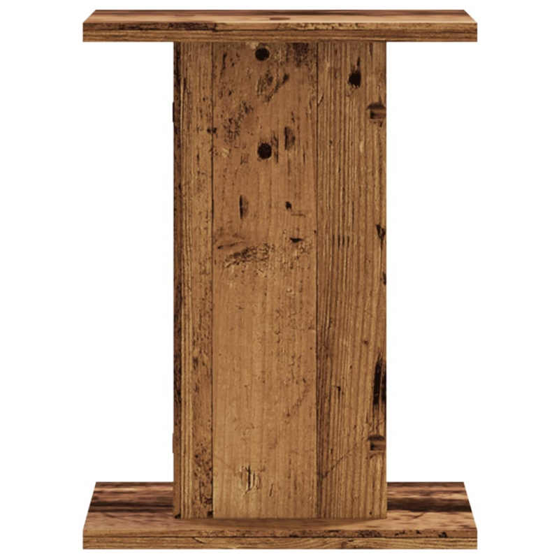 Pflanzenständer 2 Stk. Altholz-Optik 30x30x40 cm Holzwerkstoff