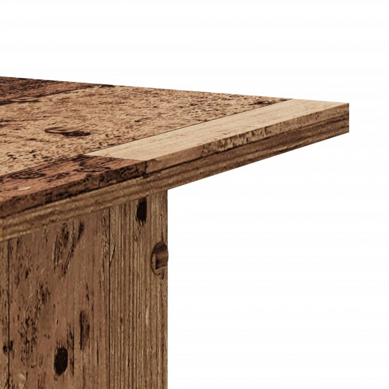 Pflanzenständer 2 Stk. Altholz-Optik 30x30x40 cm Holzwerkstoff