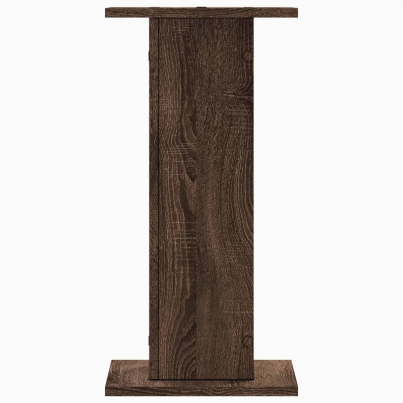 Pflanzenständer 2 Stk. Eichen-Optik 30x30x60 cm Holzwerkstoff