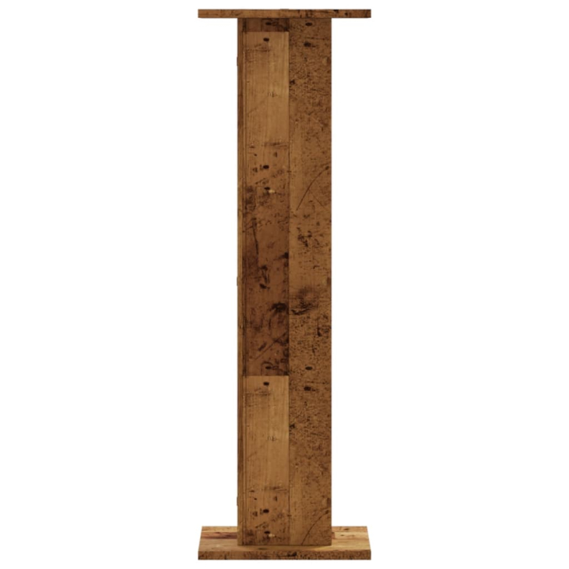 Pflanzenständer 2 Stk. Altholz-Optik 30x30x95 cm Holzwerkstoff