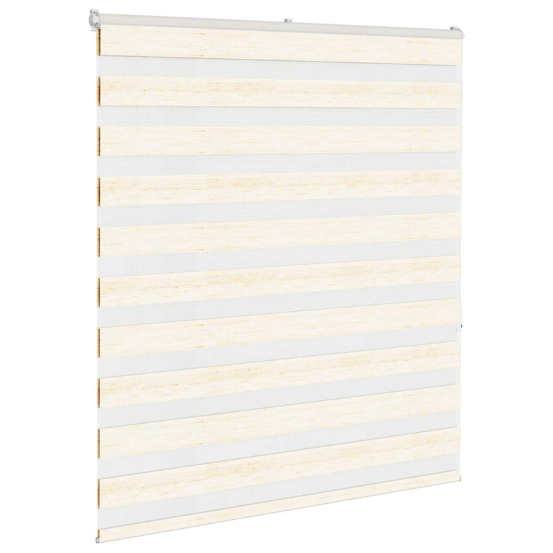 Zebrarollo Marmorbeige 125x150cm Stoffbreite 120,9 cm Polyester