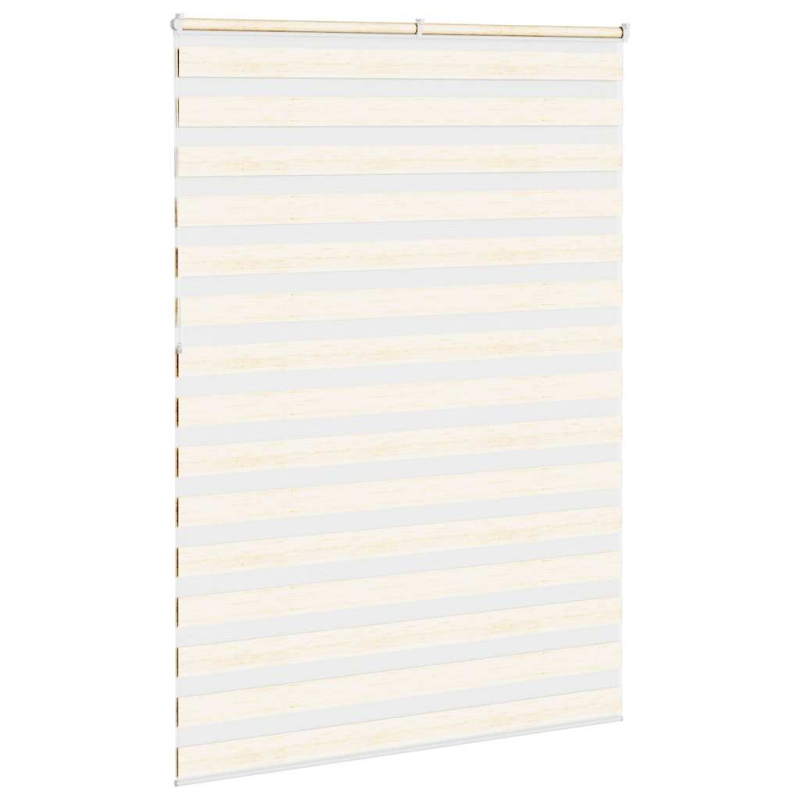 Zebrarollo Marmorbeige 155x230cm Stoffbreite 150,9 cm Polyester