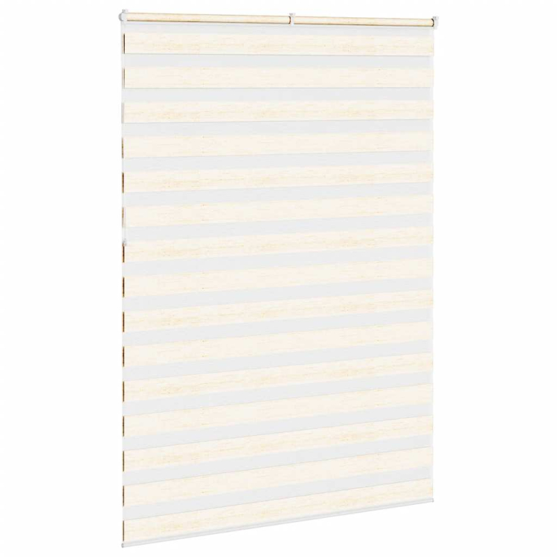 Zebrarollo Marmorbeige 165x230cm Stoffbreite 160,9 cm Polyester