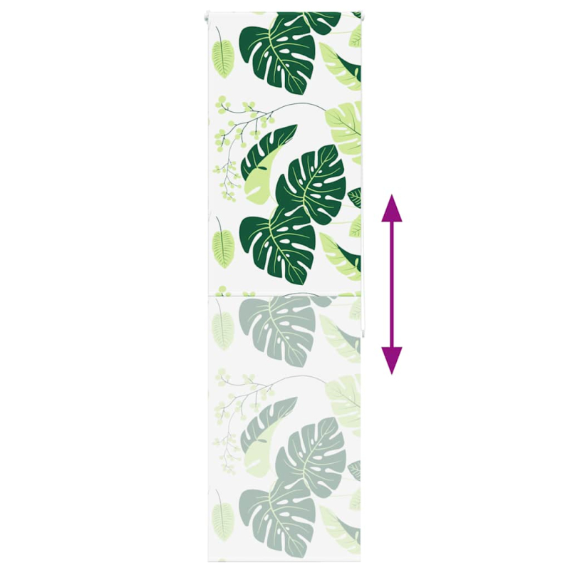 Duschrollo 80x240 cm Stoffbreite 76 cm