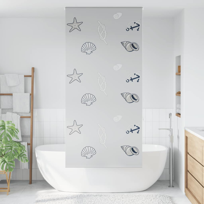 Duschrollo 90x240 cm Stoffbreite 86 cm