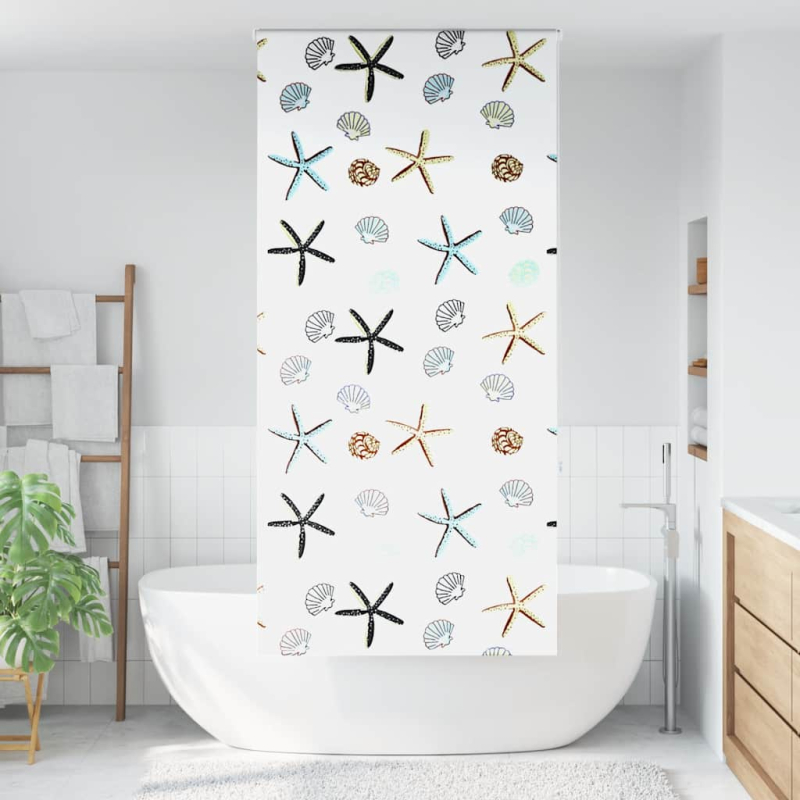 Duschrollo 90x240 cm Stoffbreite 86 cm