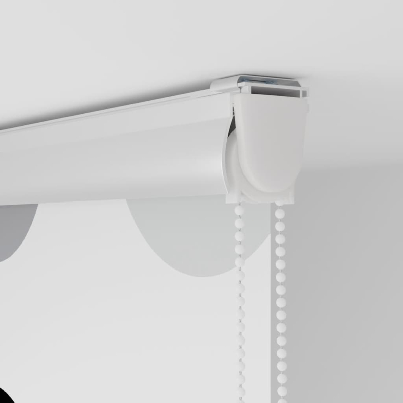 Duschrollo mit Kassette 100x240 cm Stoffbreite 96 cm