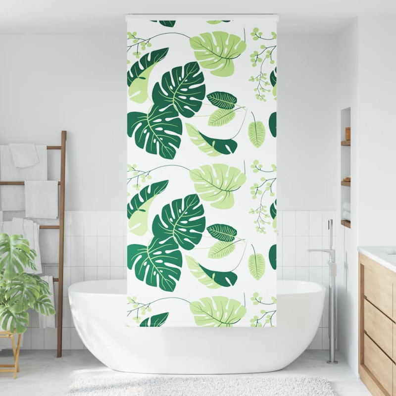 Duschrollo mit Kassette 100x240 cm Stoffbreite 96 cm