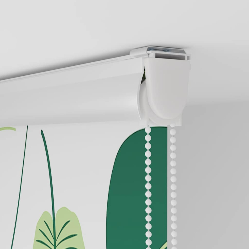 Duschrollo mit Kassette 100x240 cm Stoffbreite 96 cm