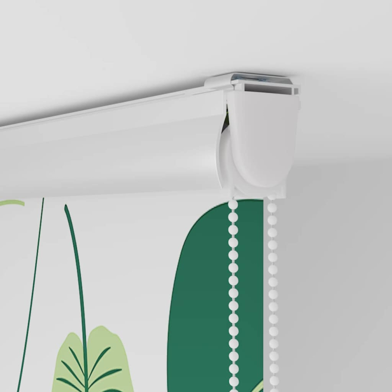 Duschrollo mit Kassette 110x240 cm Stoffbreite 106 cm