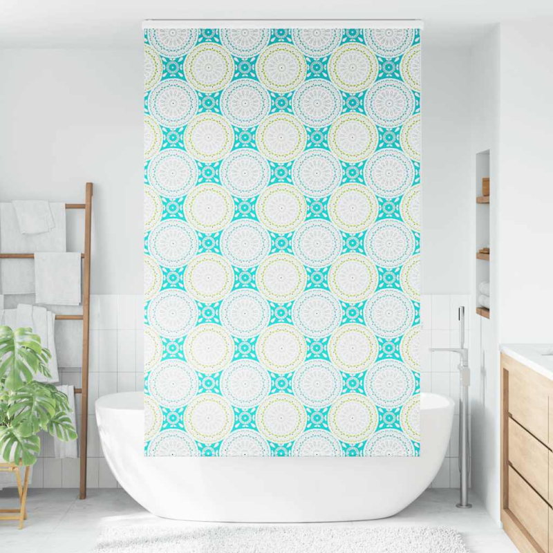 Duschrollo mit Kassette 120x240 cm Stoffbreite 116 cm