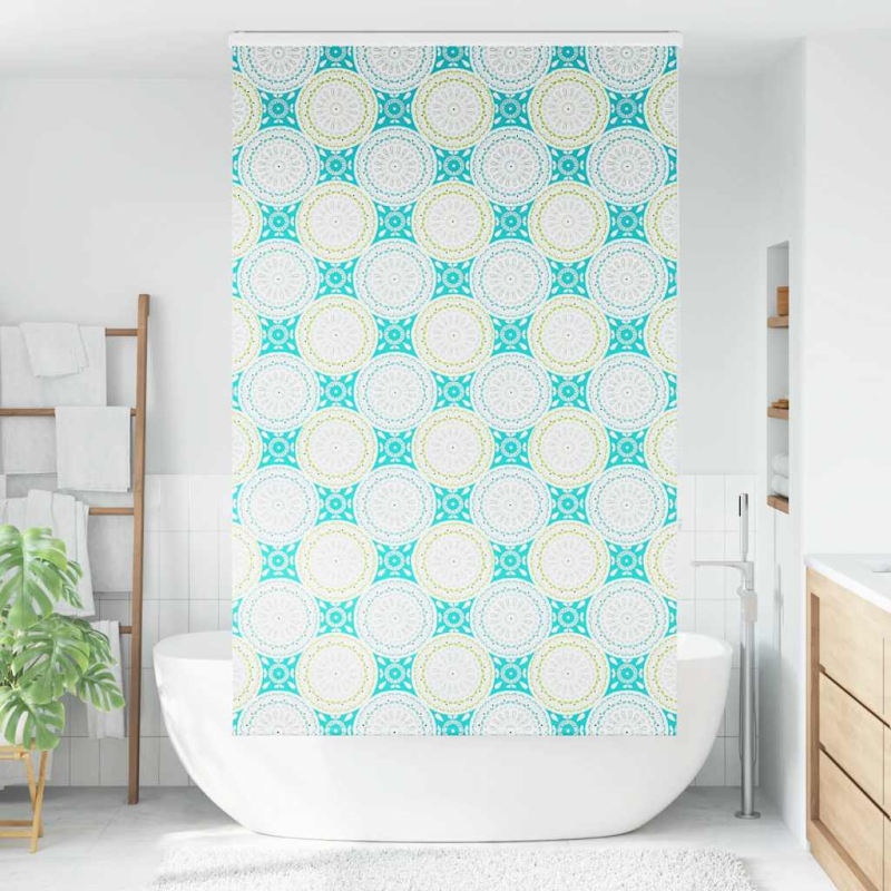 Duschrollo mit Kassette 130x240 cm Stoffbreite 126 cm