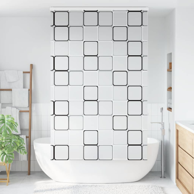 Duschrollo mit Kassette 130x240 cm Stoffbreite 126 cm