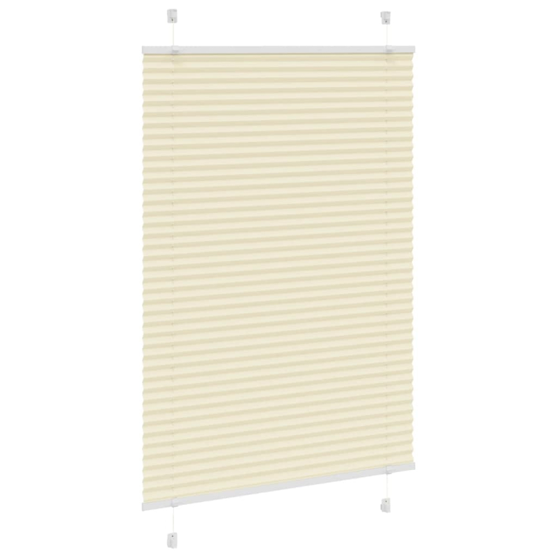 Plissee Creme 90x100 cm Stoffbreite 89,4 cm Polyester