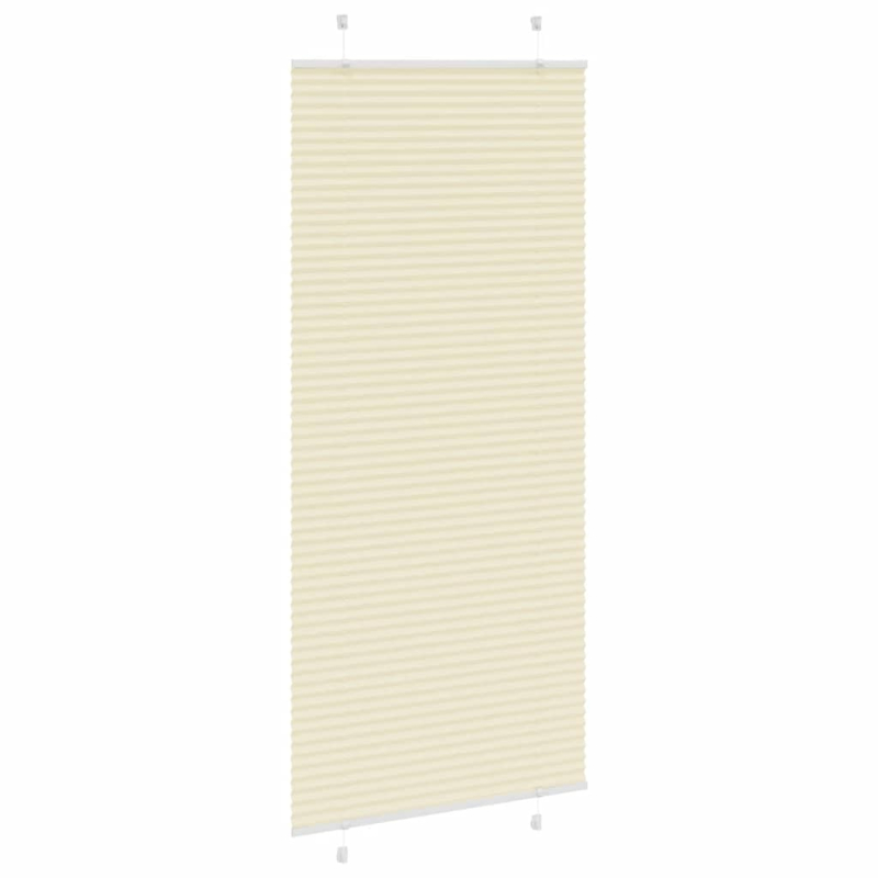 Plissee Creme 90x200 cm Stoffbreite 89,4 cm Polyester