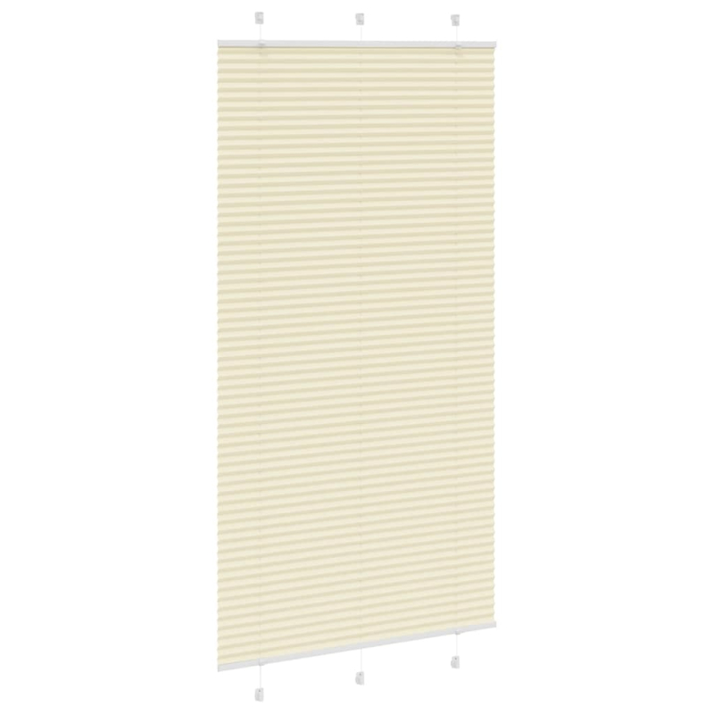 Plissee Creme 100x200 cm Stoffbreite 99,4 cm Polyester
