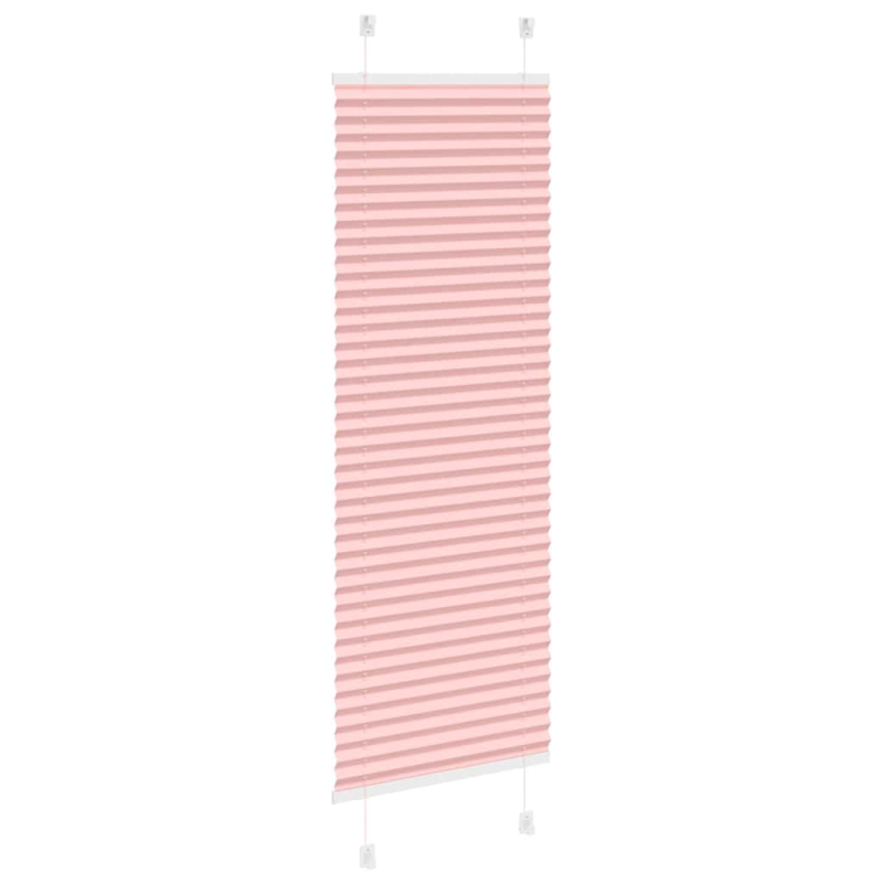 Plissee Rosa 50x100 cm Stoffbreite 49,4 cm Polyester