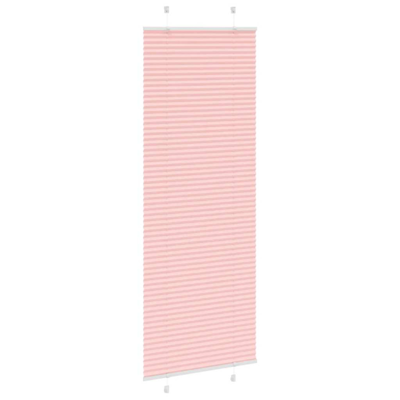 Plissee Rosa 75x200 cm Stoffbreite 74,4 cm Polyester