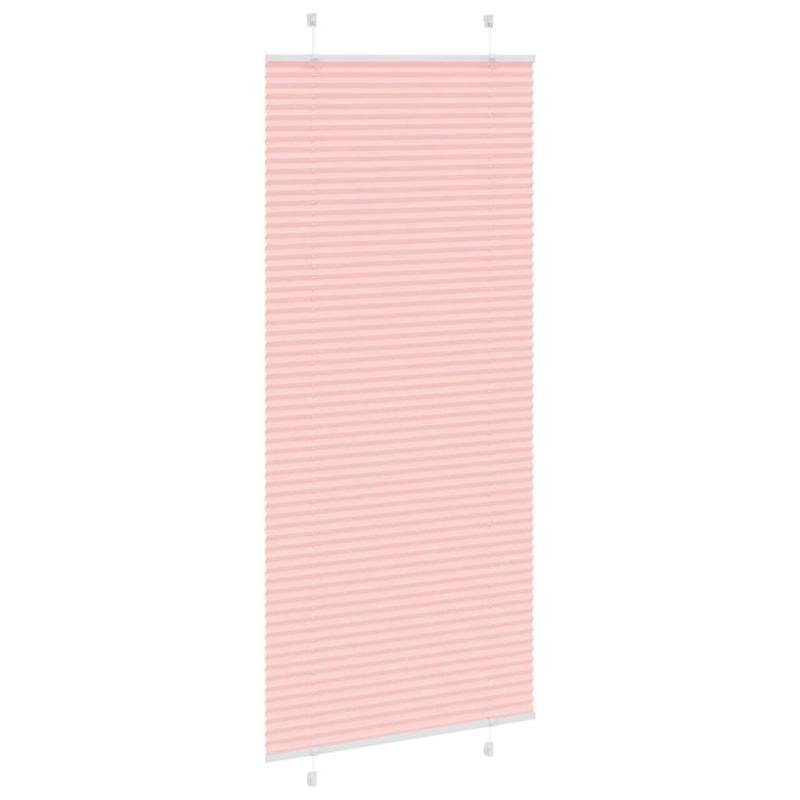 Plissee Rosa 100x200 cm Stoffbreite 99,4 cm Polyester