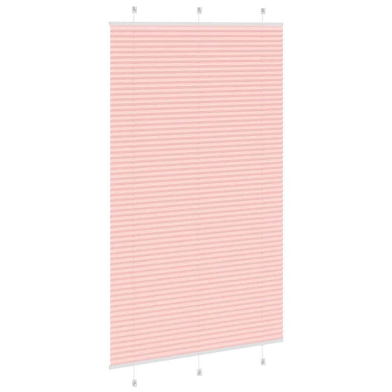 Plissee Rosa 115x200 cm Stoffbreite 114,4 cm Polyester