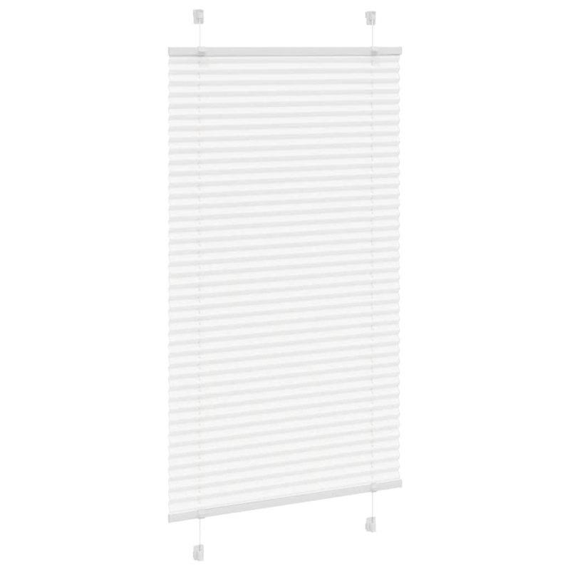 Plissee Weiß 70x100 cm Stoffbreite 69,4 cm Polyester