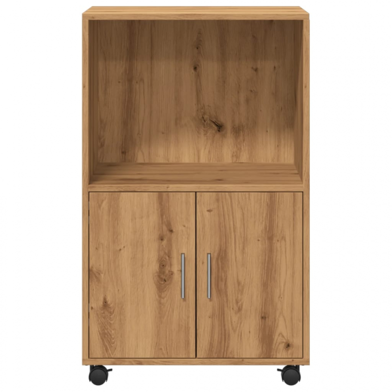 Rollschrank Artisan-Eiche 55x40x91 cm Holzwerkstoff