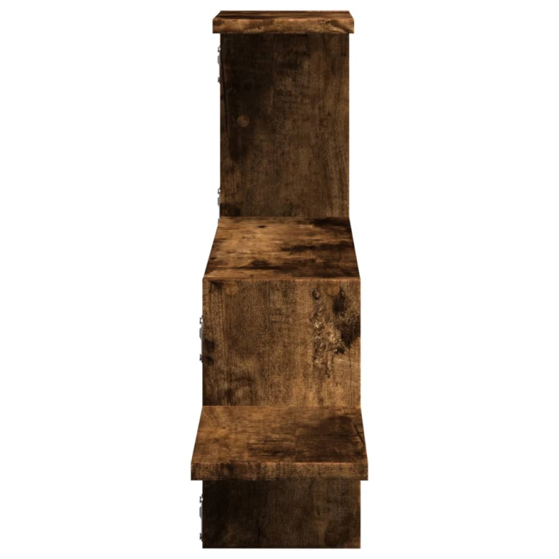 Wandregal Räuchereiche 104x15x49 cm Holzwerkstoff