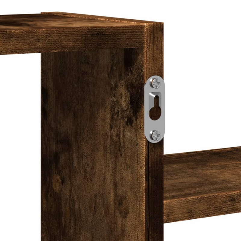 Wandregal Räuchereiche 104x15x49 cm Holzwerkstoff