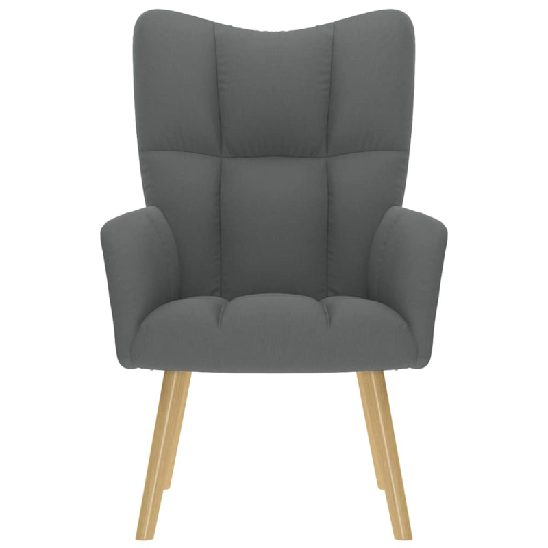 Relaxsessel Dunkelgrau Stoff