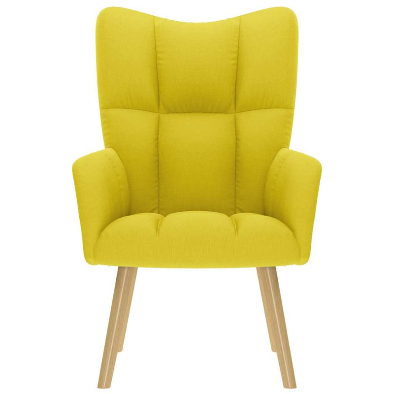 Relaxsessel Hellgelber Stoff