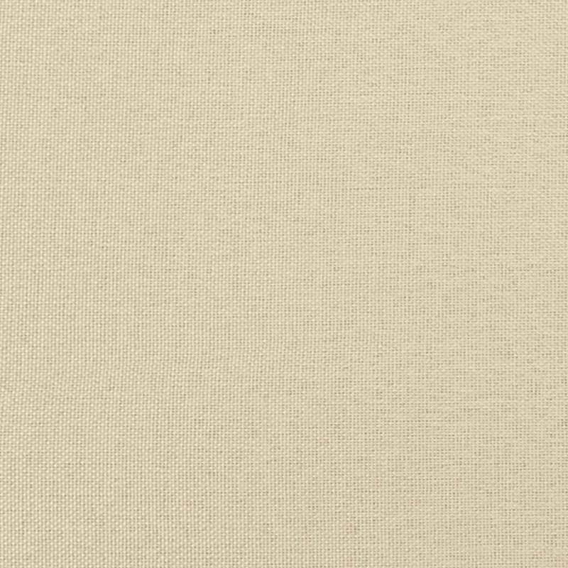 Relaxsessel mit Hocker Creme Stoff