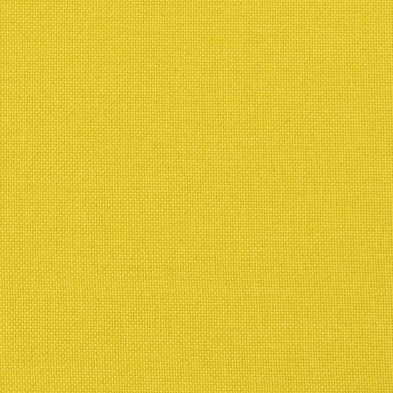 Relaxsessel mit Hocker Hellgelber Stoff