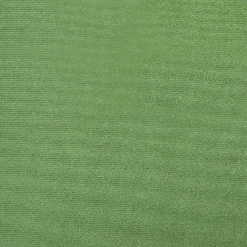 Relaxsessel mit Hocker Hellgrün Samt